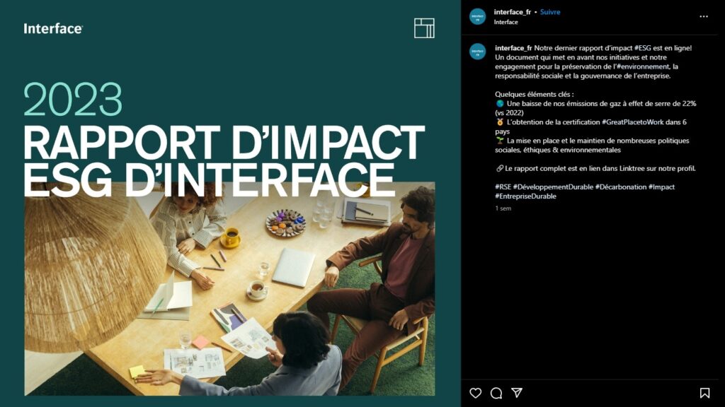 Publication du rapport annuel d'Interface
