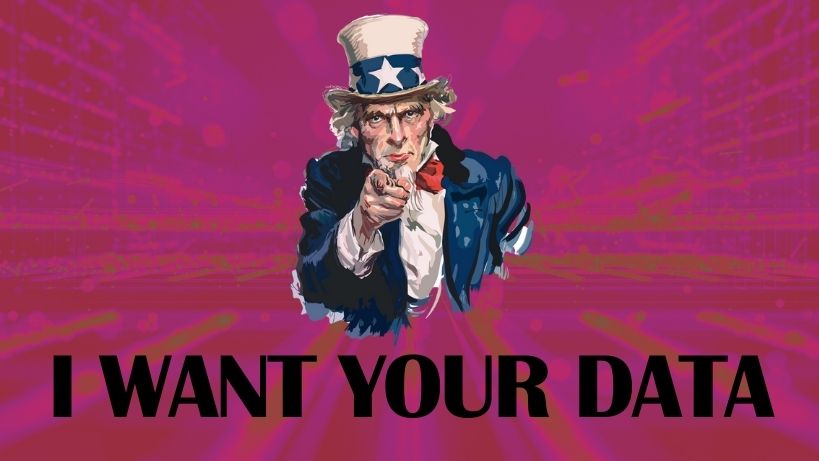 I Want Your Data (parodie de l'Oncle Sam)
